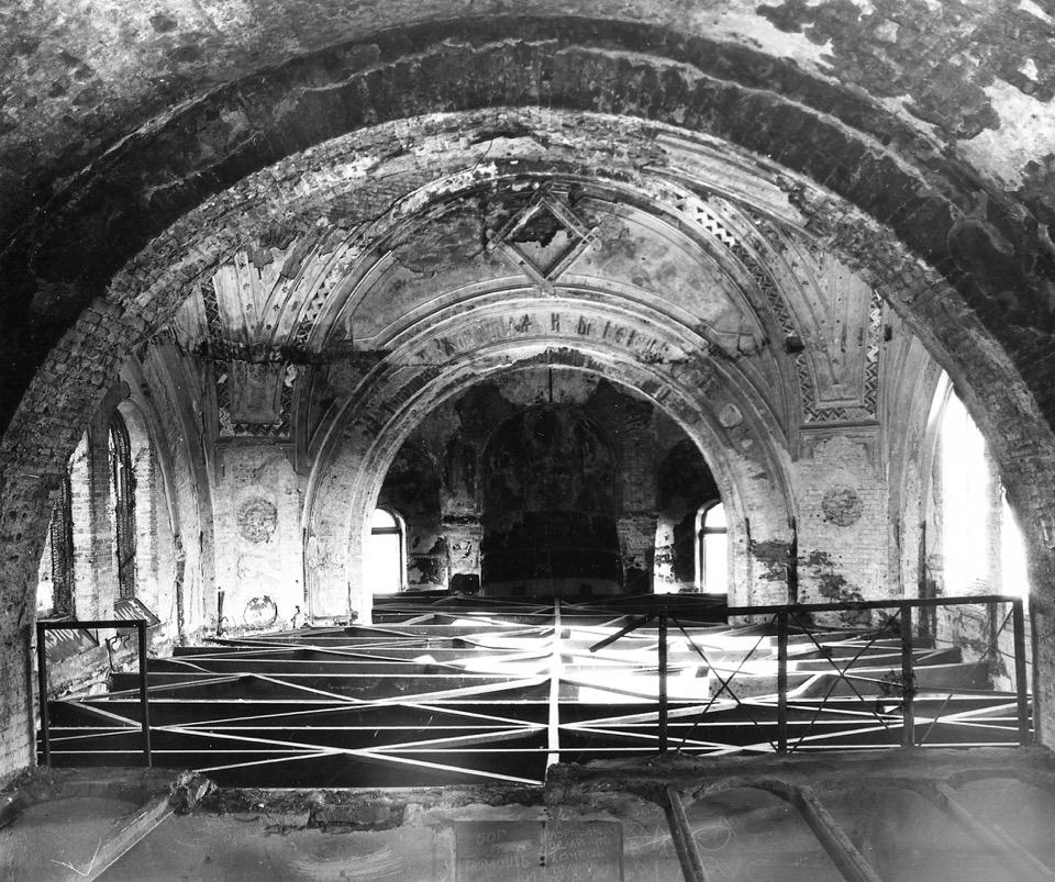 Фрагмент основного объема, вид с запада на восток.