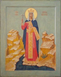 Святая мученица царица Александра Икона святой Александры